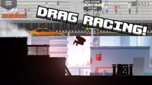 Pixel Car Racer скриншот